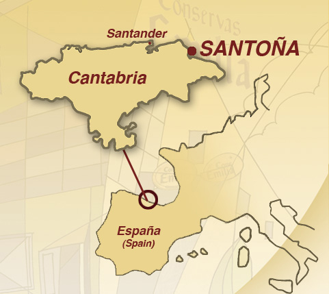 Mapa Santoña
